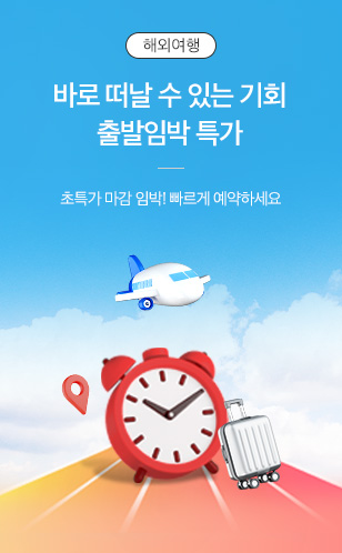 출발 임박 특가